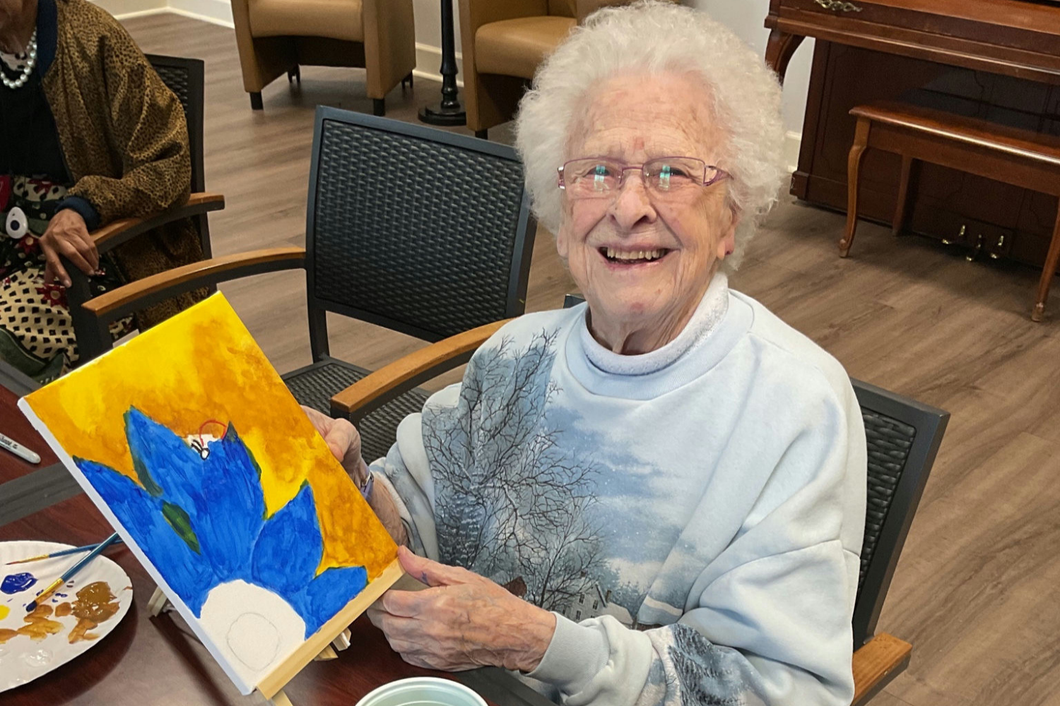 Arbor Terrace Acworth - proud painter - Social