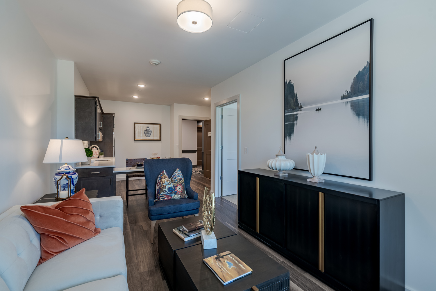 Arbor Terrace Basking Ridge Apartment Living Room