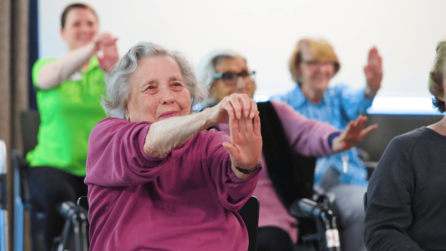 Arbor Terrace Basking Ridge Resident and Staff Activity