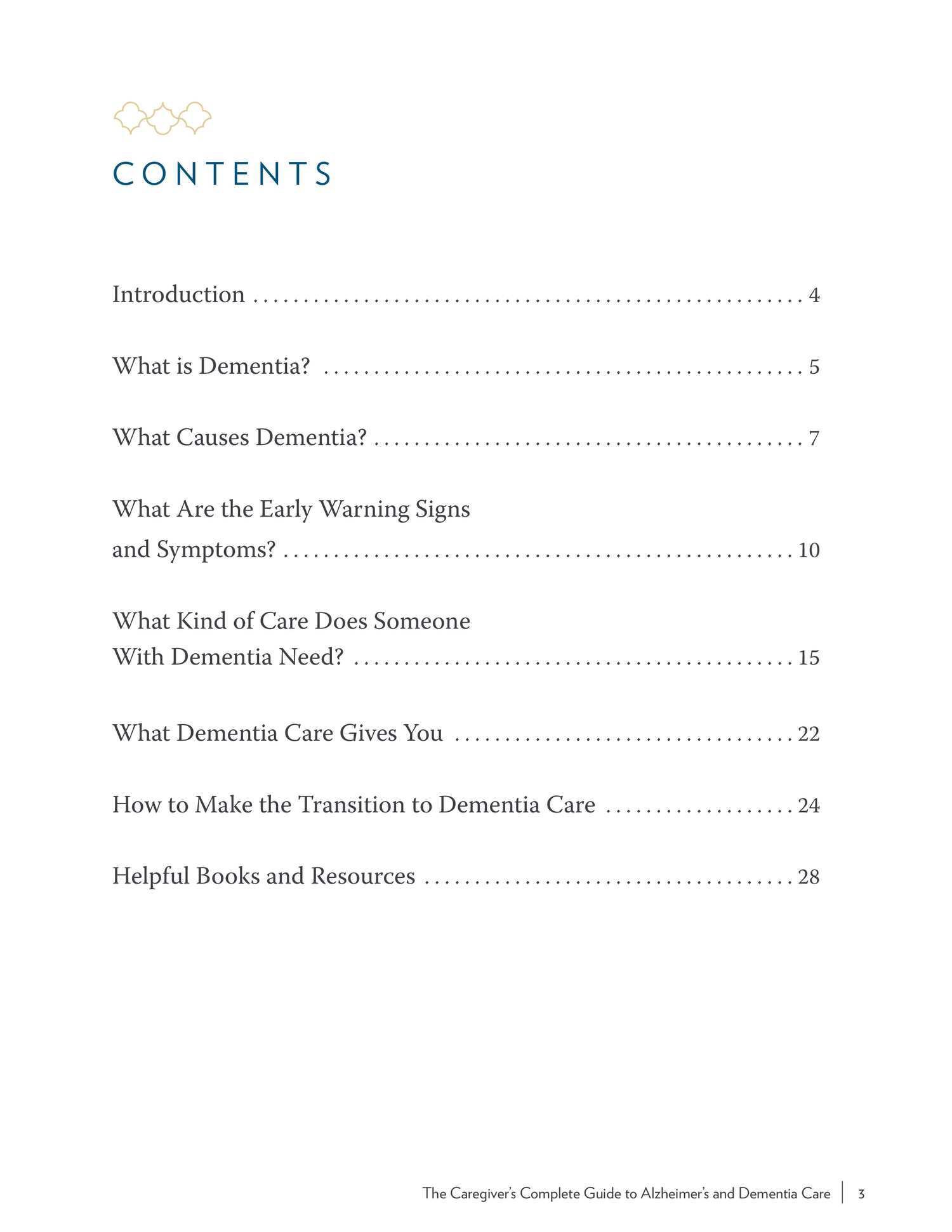 The Caregiver’s Complete Guide to Alzheimer’s and Dementia Care Page 3