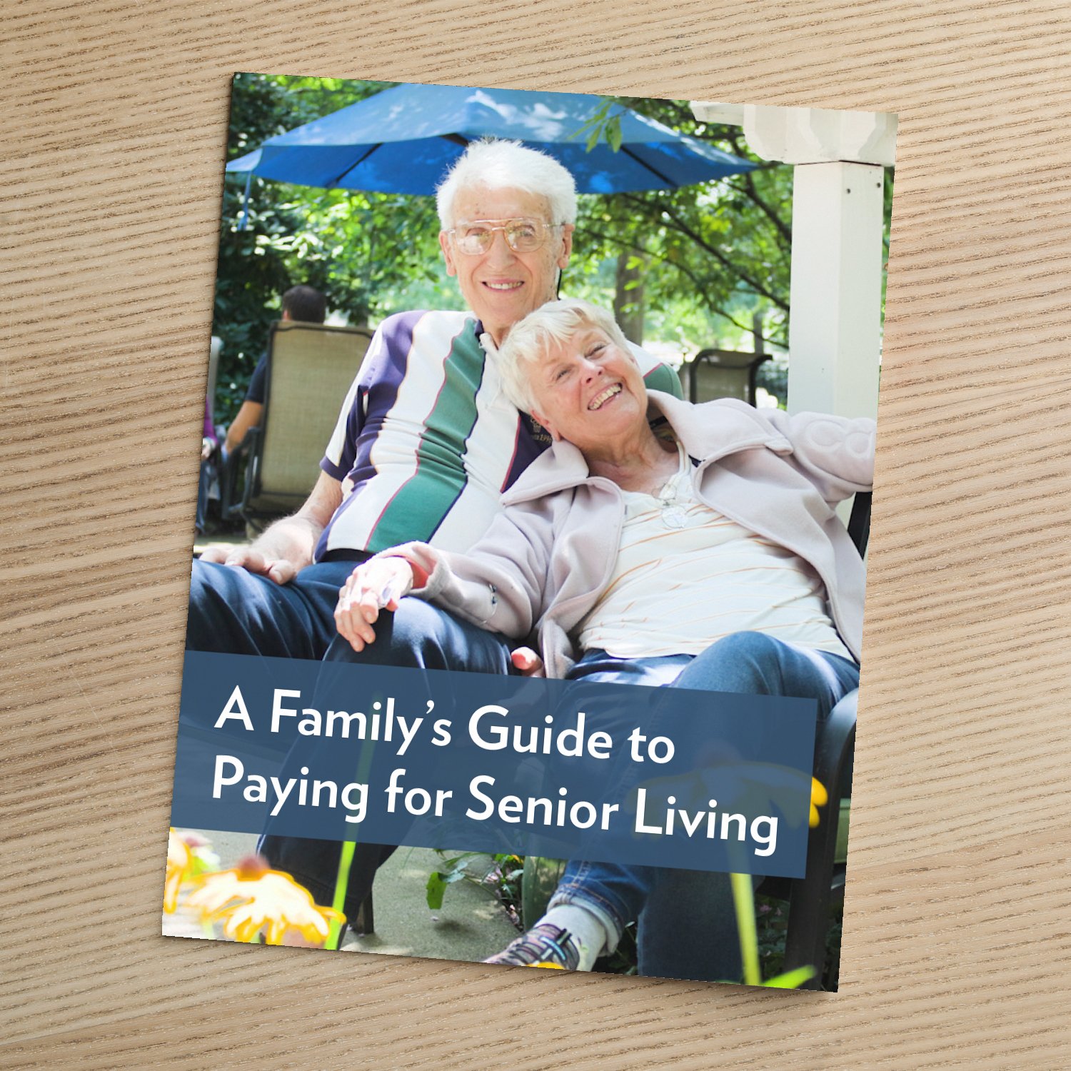 The cover image for the downloadable guide "A Family's Guide to Paying for Senior Living."