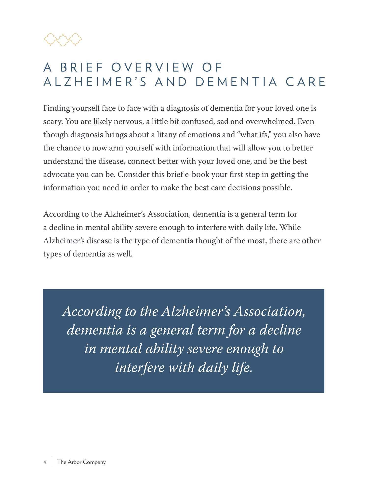 Comparing Dementia Care Options 4