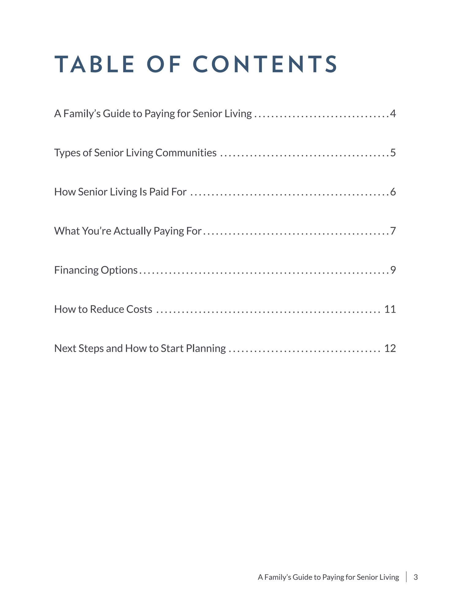 Familys Guide to Paying for Senior Living Page 3