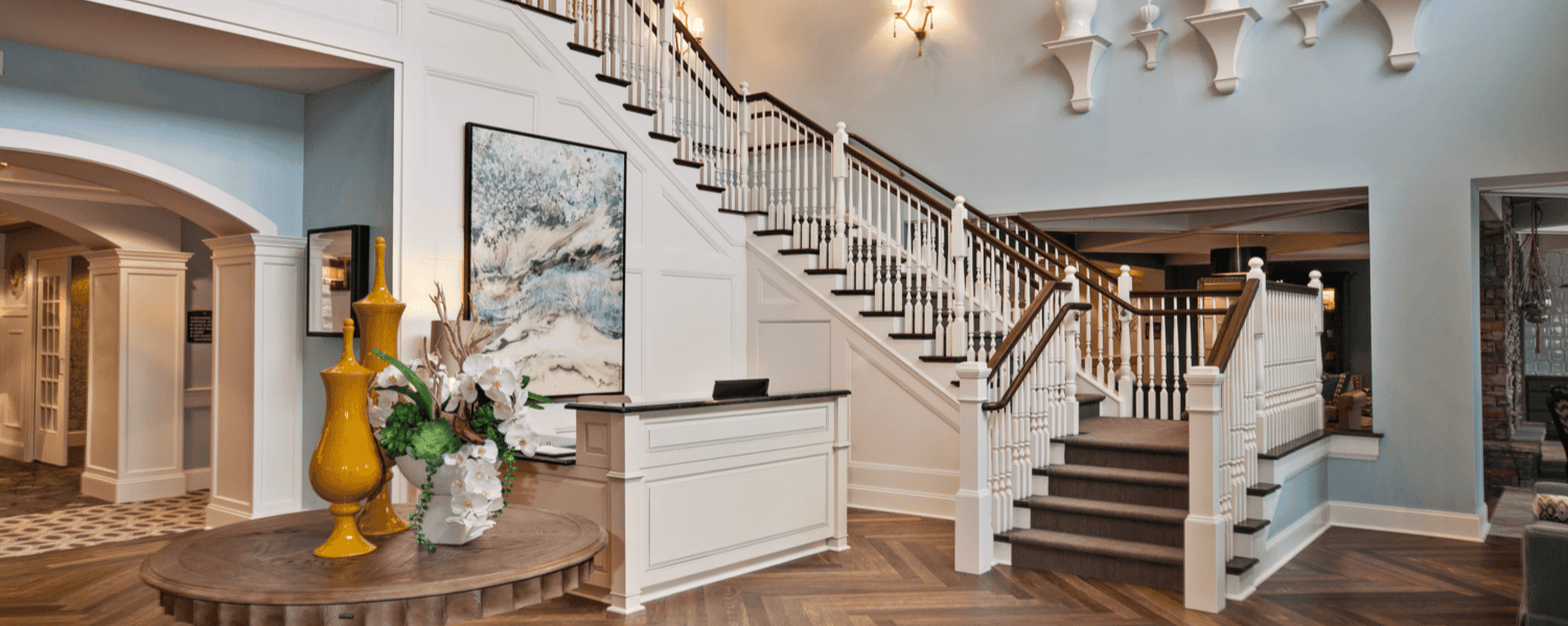 The lobby at Solana Doylestown