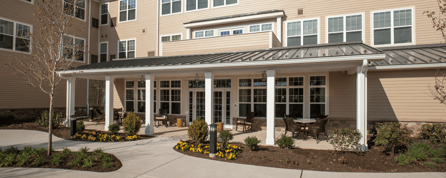 The patio at Solana Doylestown