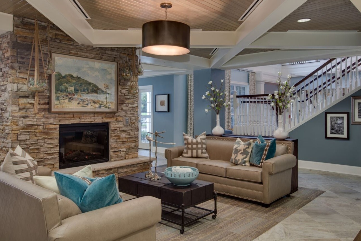 A common space for residents at Solana Doylestown