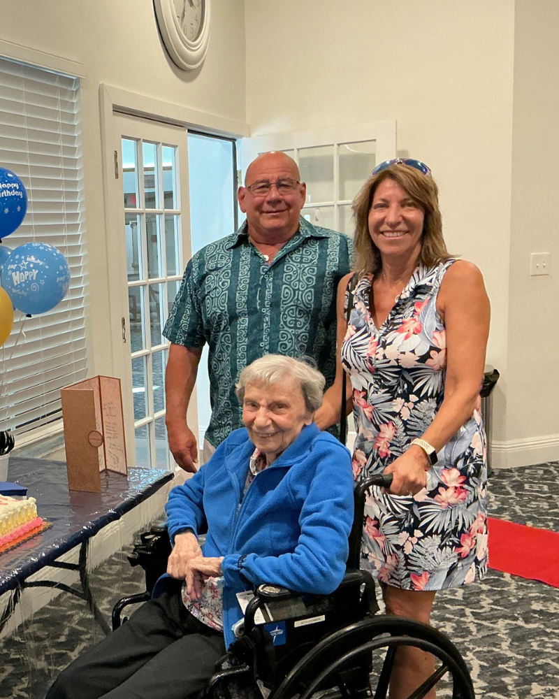 Barrington Terrace of Fort Myers - celebrating her birthday - Social-1