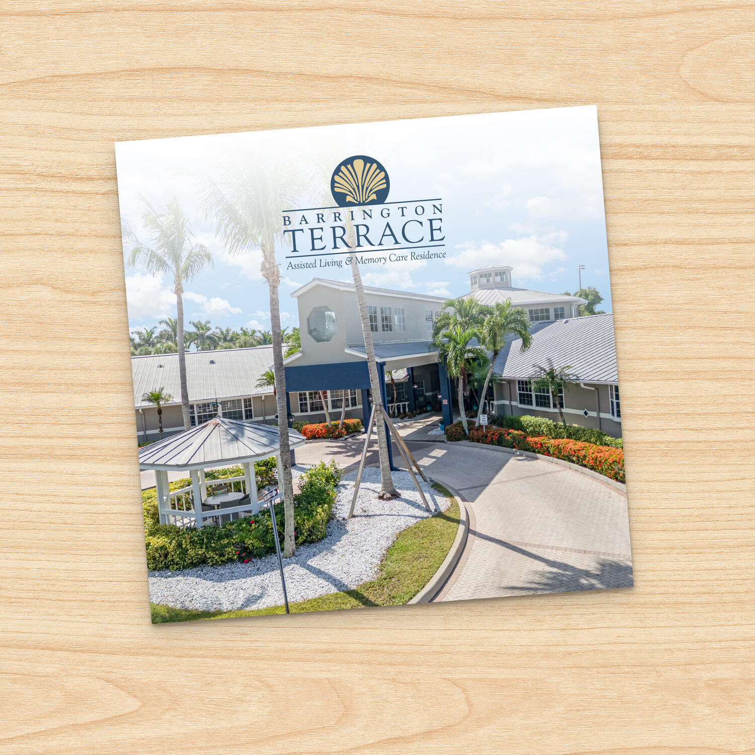 The cover image for the community brochure of Barrington Terrace of Fort Myers.