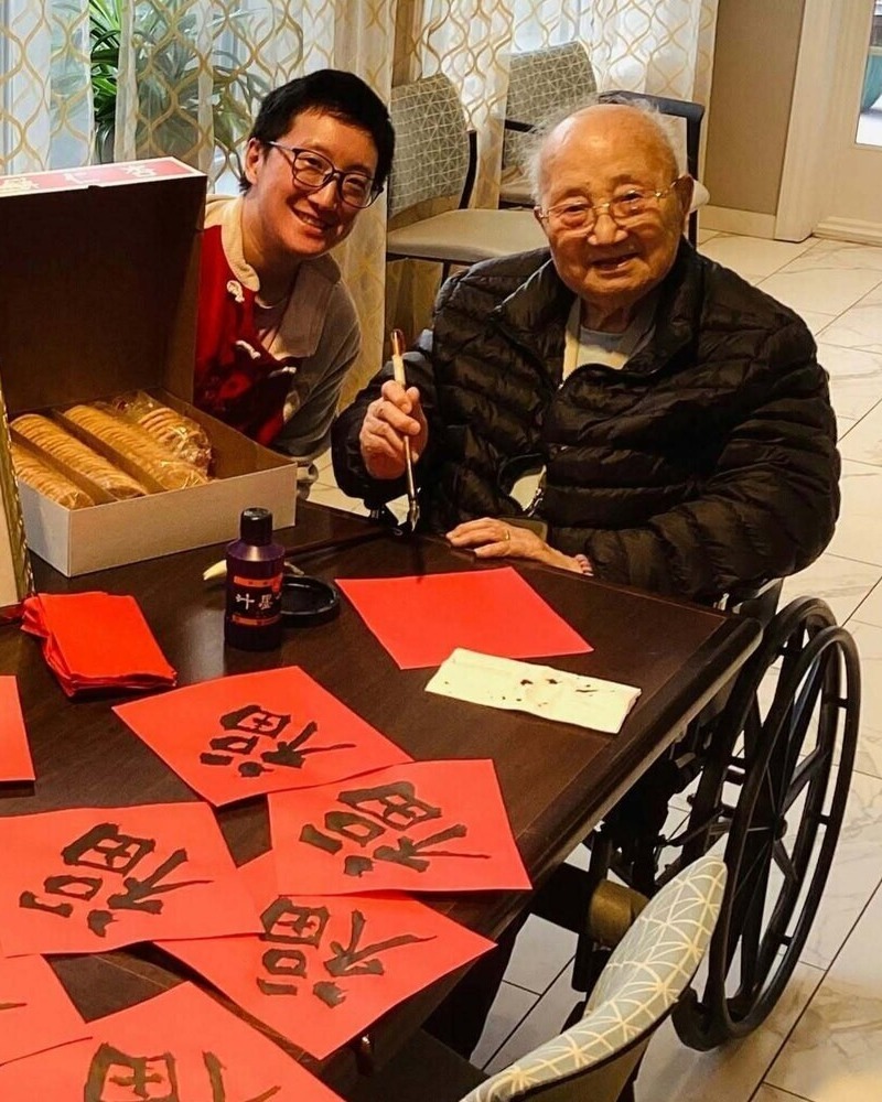arbor-terrace-glenview-lunar-new-year-calligraphy