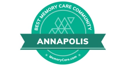 Annapolis - Best Memory Care Community Award Badge