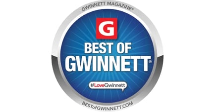 The best of Gwinnett badge