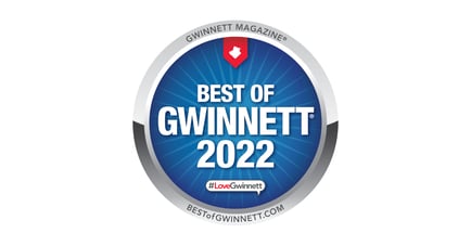 Best of Gwinnett 2022 Award Badge