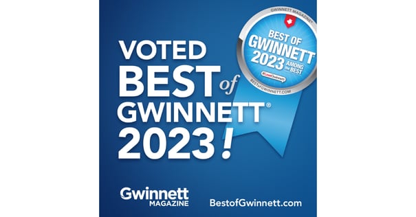 Best of Gwinnett 2023 Award Badge