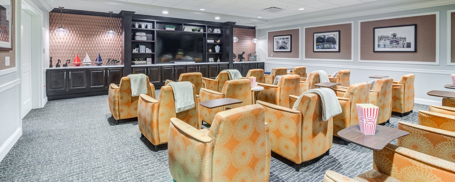 Arbor Terrace Norwood- Theater Room