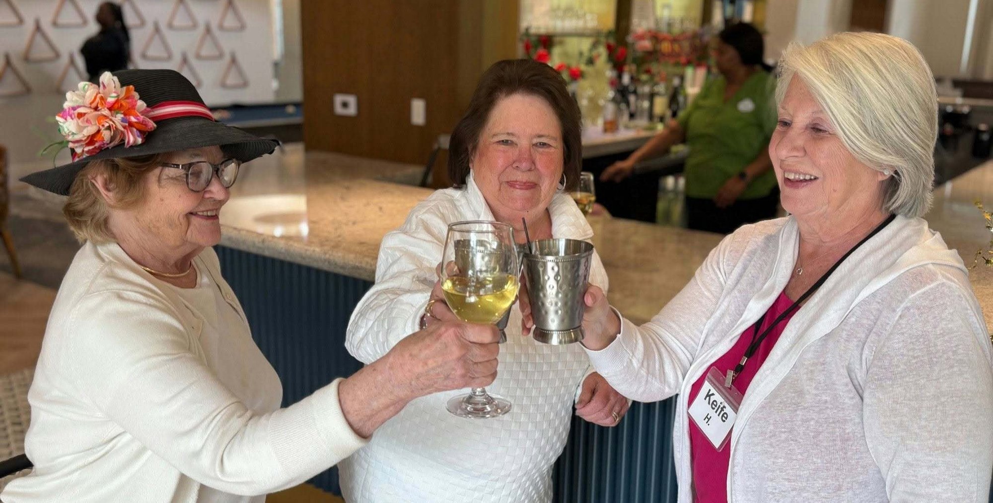 Memphis_Social_Kentucky_Derby_Party_Three_Women_Toast