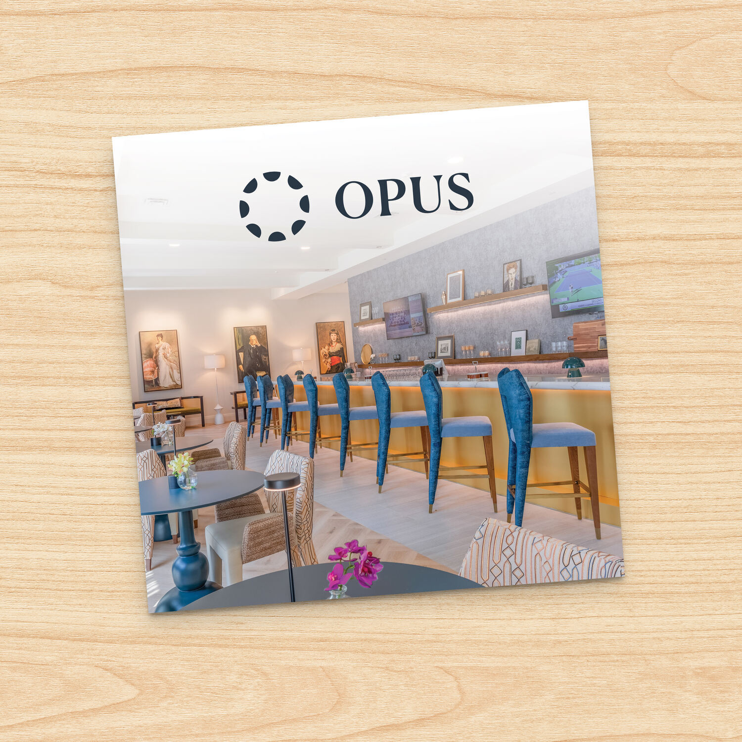 The cover image of the community brochure for Opus East Memphis.