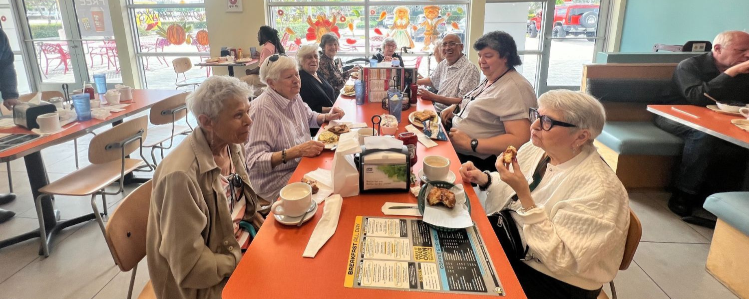 Pompano - Seniors out on brunch