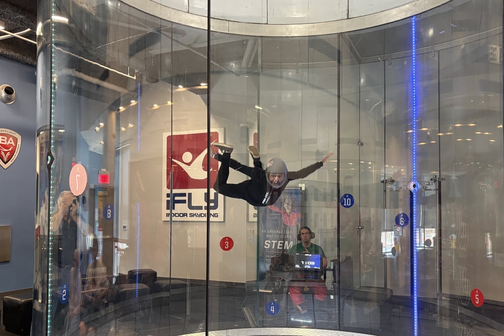 arbor-terrace-sudley-manor-flyer-soaring-in-indoor-skydiving-wind-tunnel
