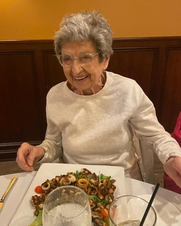 willistown_resident enjoying her meal out