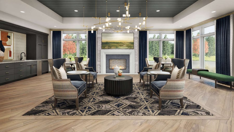 Arbor Terrace Basking Ridge Lobby