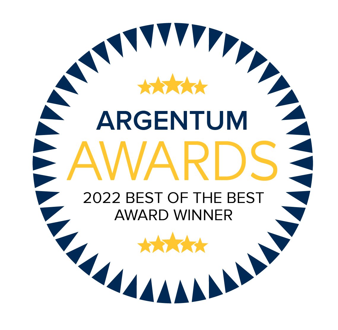 Argentum 2022 Best of the Best Award logo
