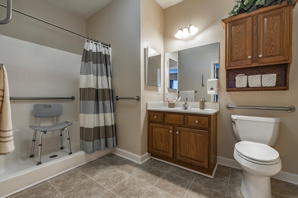 Arbor Terrace Athens Assisted Living bathroom