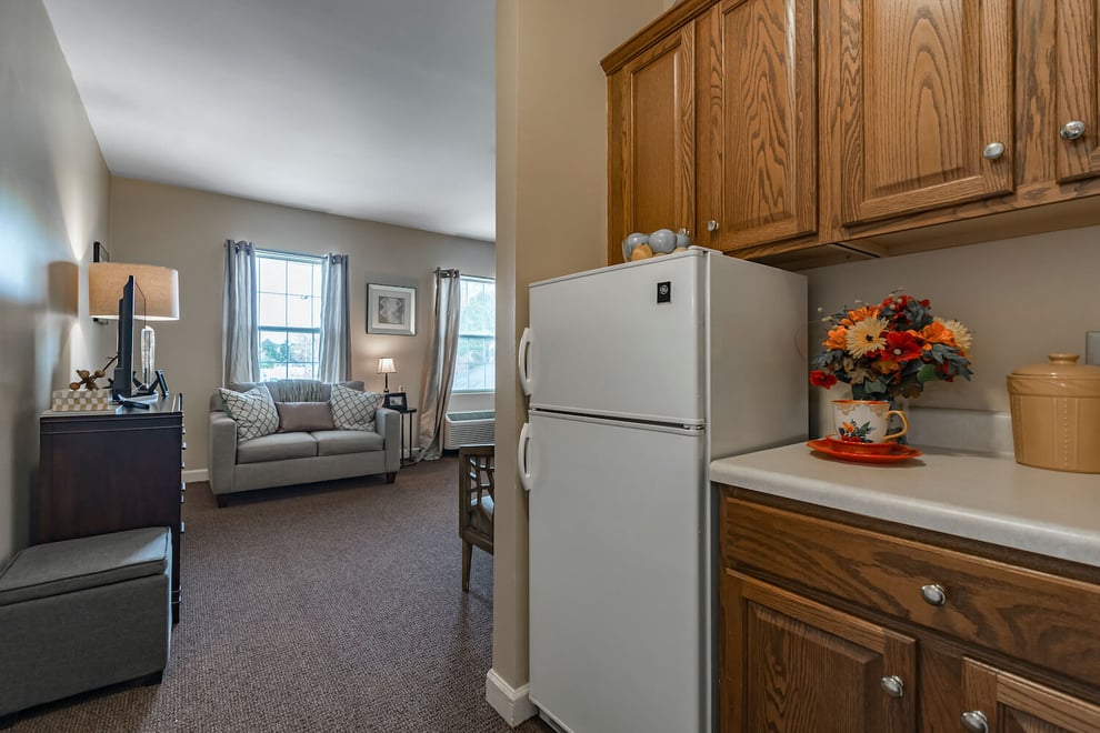 Assisted living kitchen at Arbor Terrace Athens