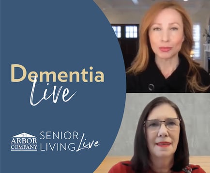 senior living live-dementia live webinar
