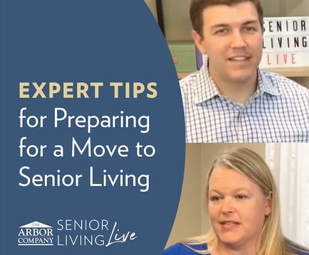 Senior Living LIVE: Tips for Moving into Senior Living