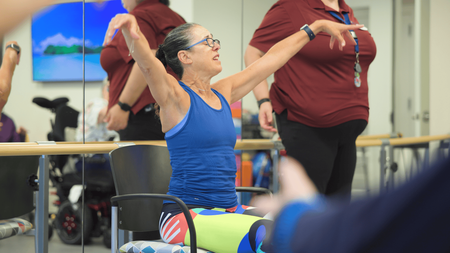 Arbor Terrace Marlton exercise class