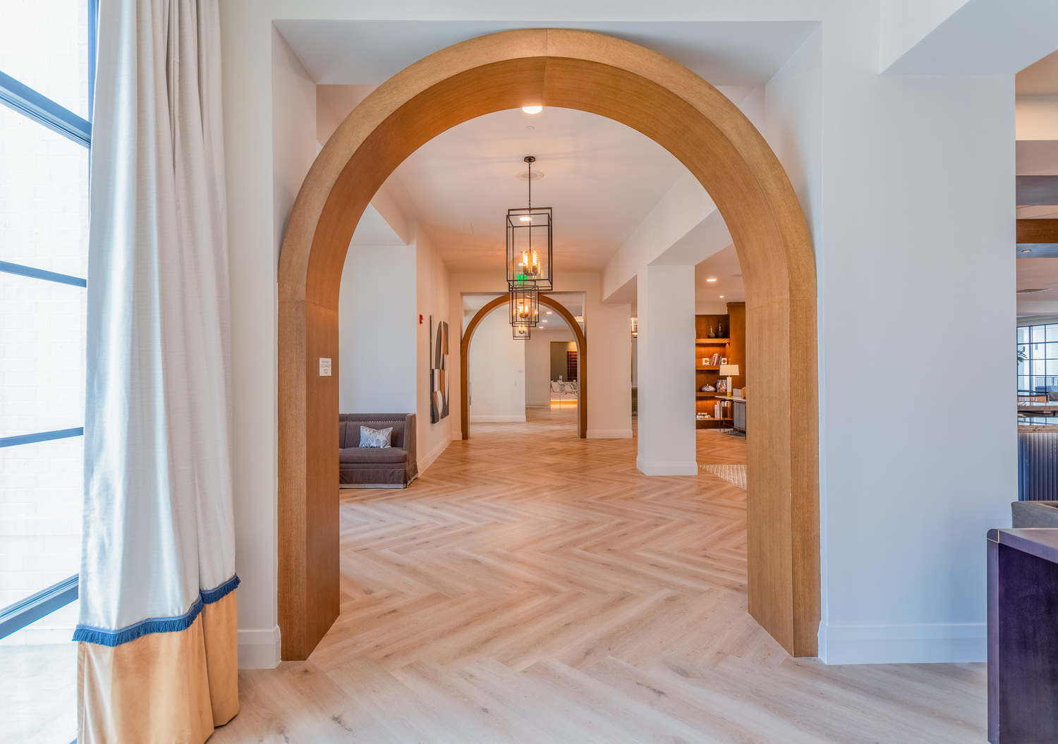 Opus East Memphis hallway