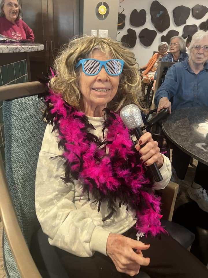 Arbor Terrace Waugh Chapel Resident Enjoying an Event