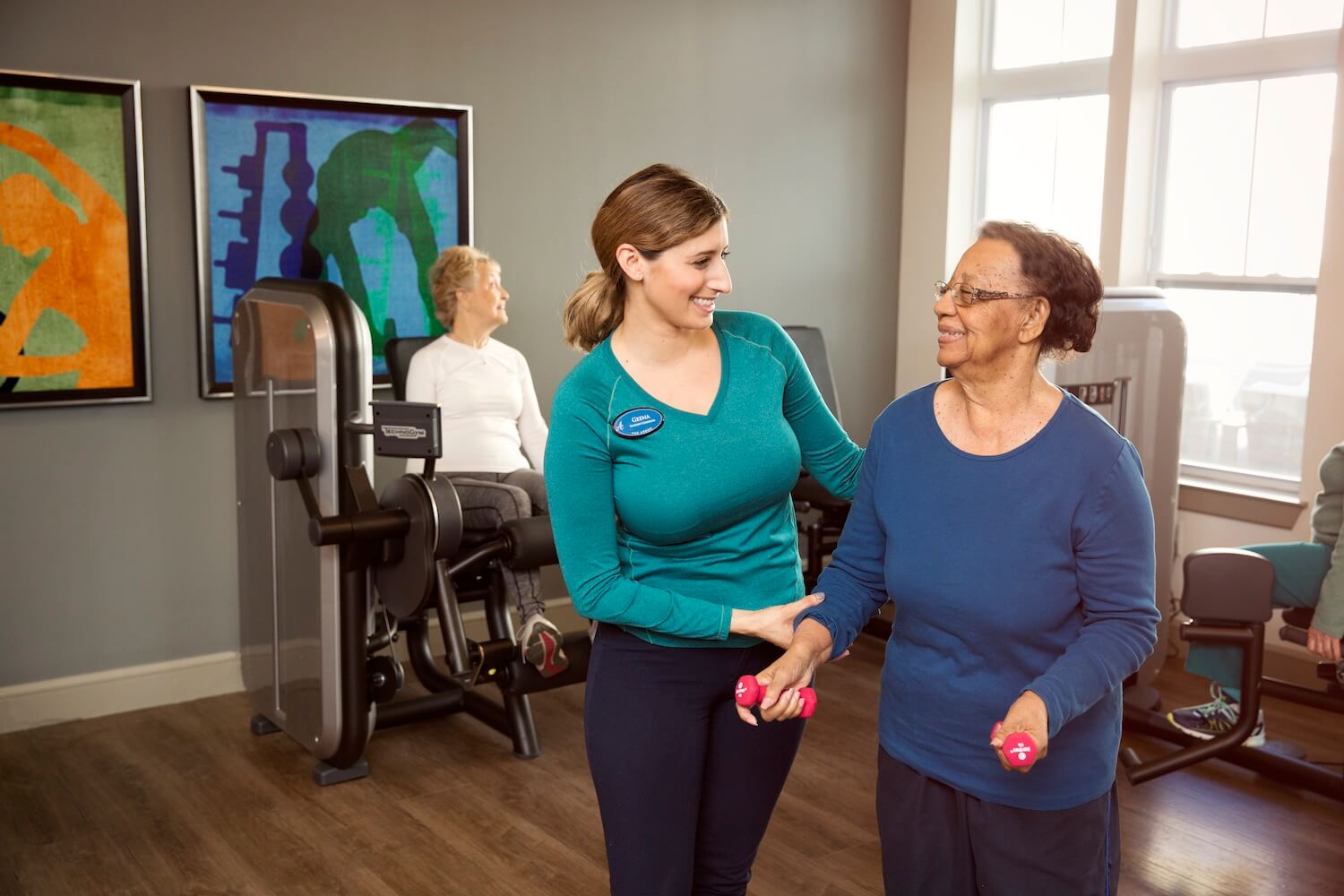 Mirabelle Resident and Staff Fitness Center