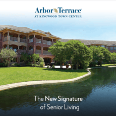 Arbor Terrace at Kingwood Town Center - Brochure Cover