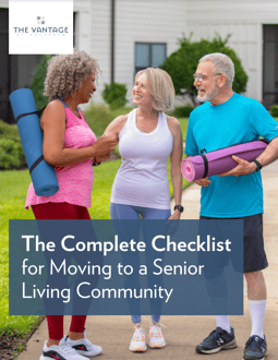 Vantage- The Complete Checklist for Moving - Cover