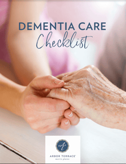 Morris Plains - Dementia Care Checklist - Cover