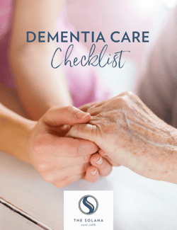 Solana - Dementia Care Checklist - Cover