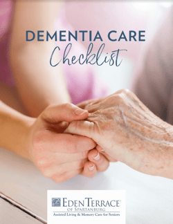 Spartanburg - Dementia Care Checklist - Cover