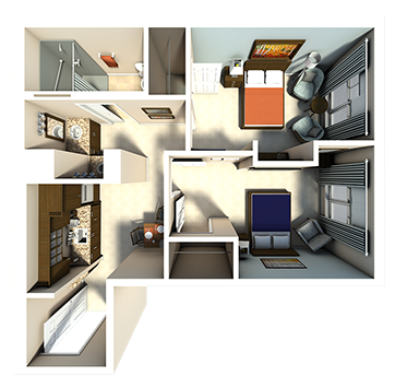 Arbor Terrace Morris Plains - Dementia Care Shared Suite