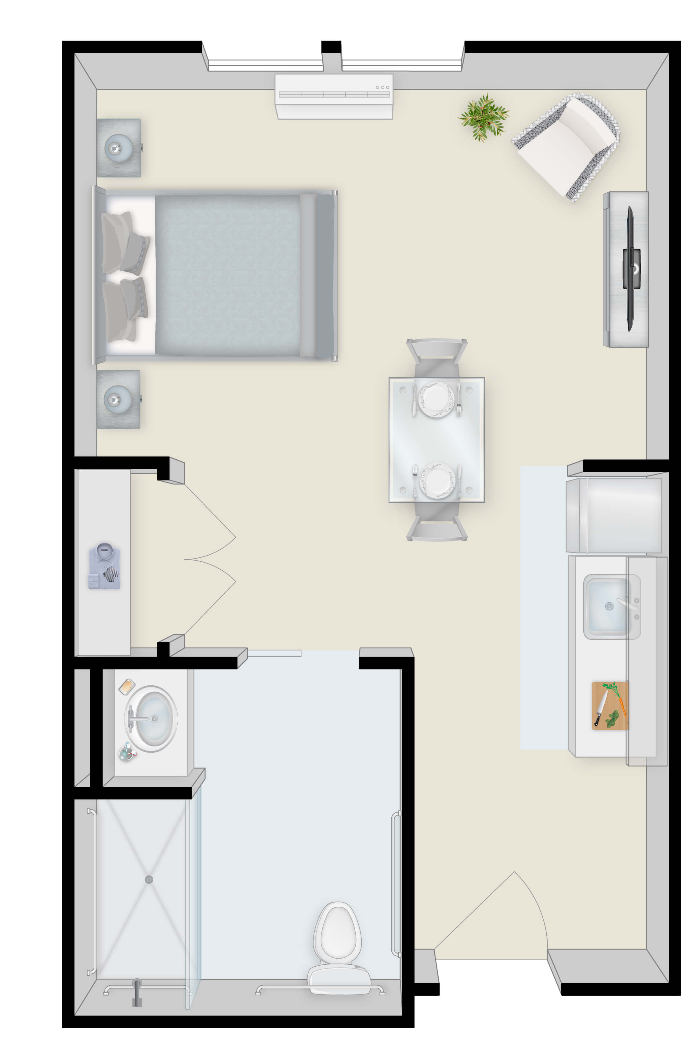 Arbor Terrace Waugh Chapel - Bridges, 1 bath