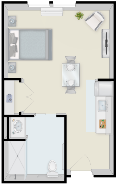 Arbor Terrace Waugh Chapel - Assisted Living studio, 1 bath