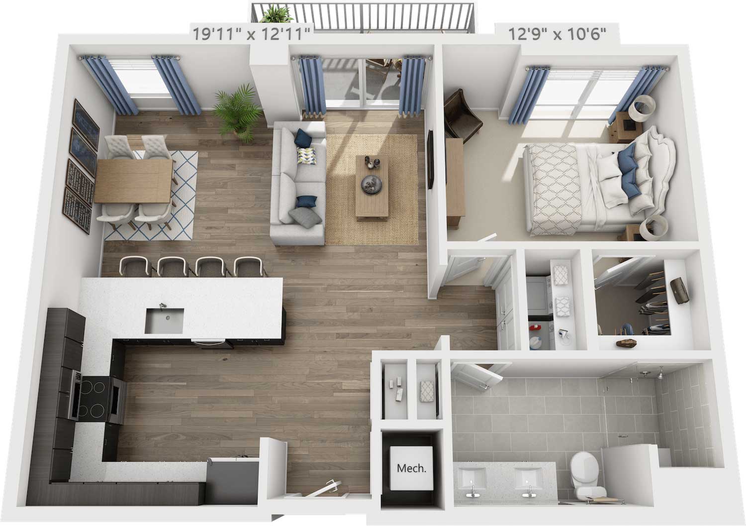 the deering floor plan