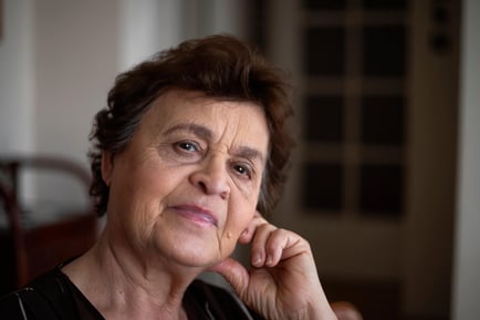 A senior woman gazes thoughtfully, reflecting the kind of quiet, dignified moment that assisted living options in Mountainside, NJ aim to support with compassionate, personalized care.