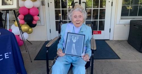 Former Rockette Turns 100! image
