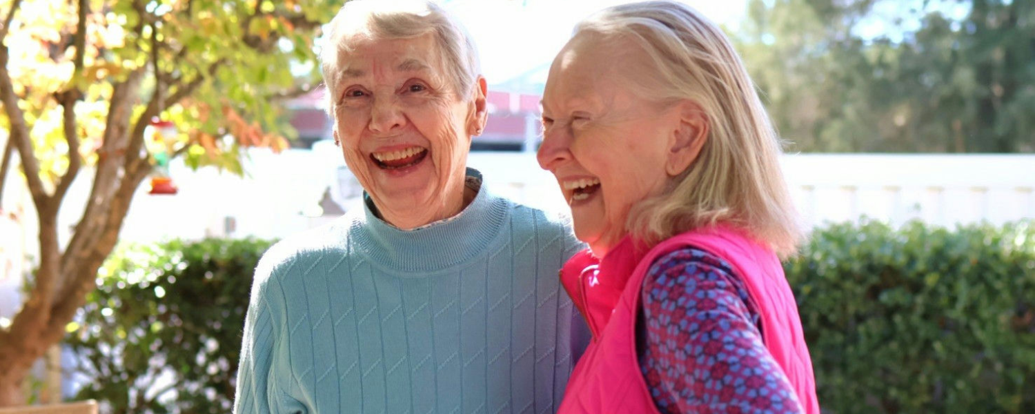 South Carolina - two senior ladies smiling