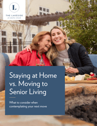 AI - Staying a Home vs. Moving to Senior Living - Cover