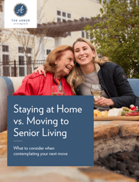 BM - Staying a Home vs. Moving to Senior Living - Cover