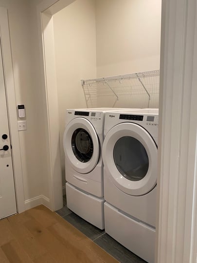 Opus Cottage Laundry Area