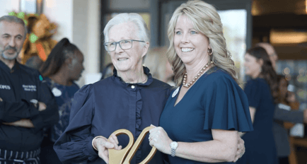 Design and Architecture Award staff members opening day