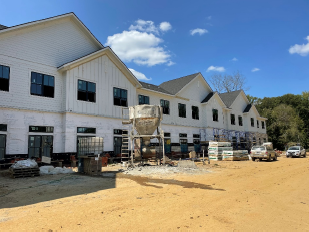 Opus East Memphis exterior contrustion